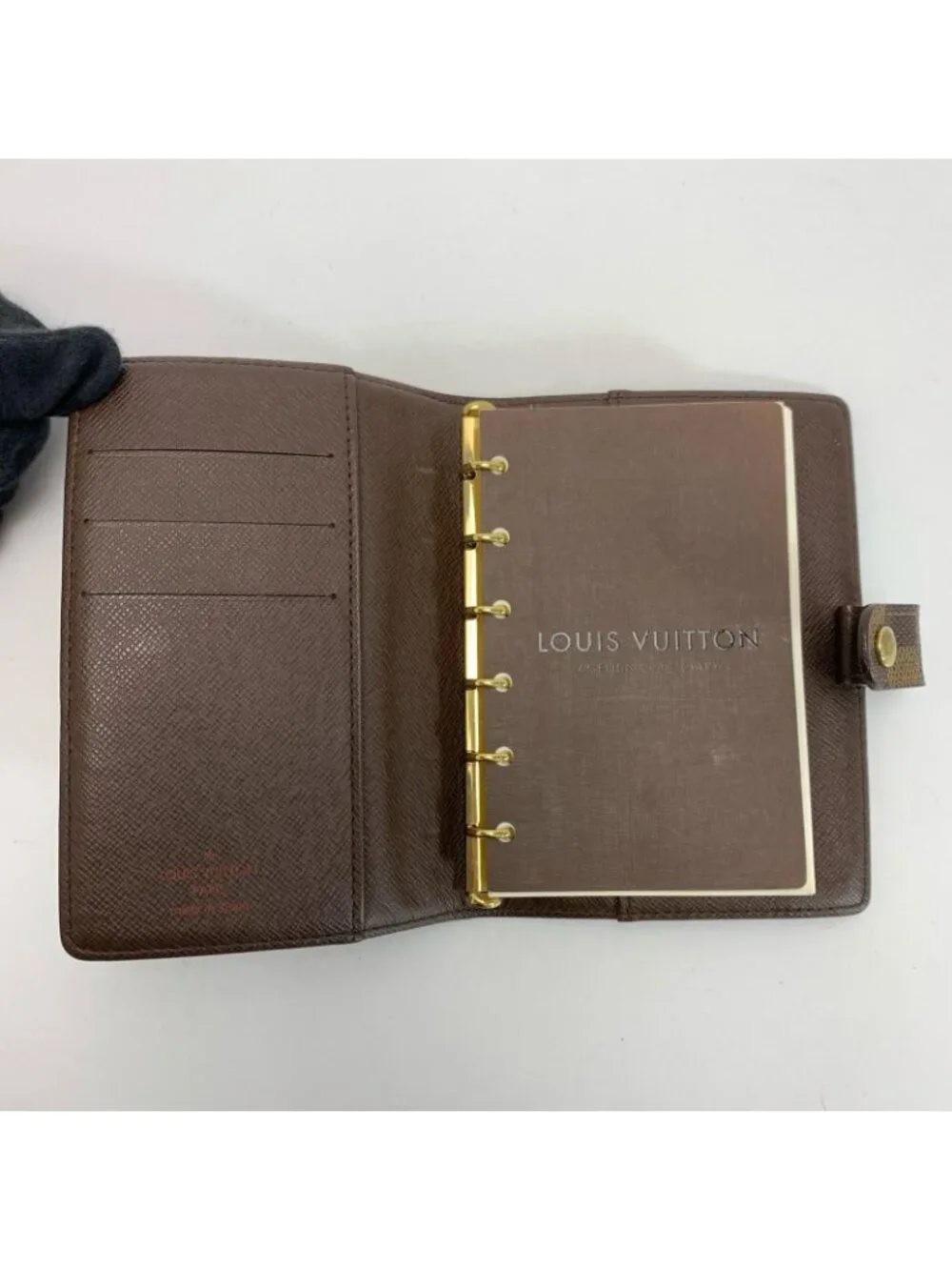 Louis Vuitton Agenda Ebene Notebook Cover